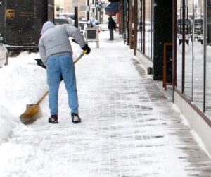 Pennsylvania injury snow and ice